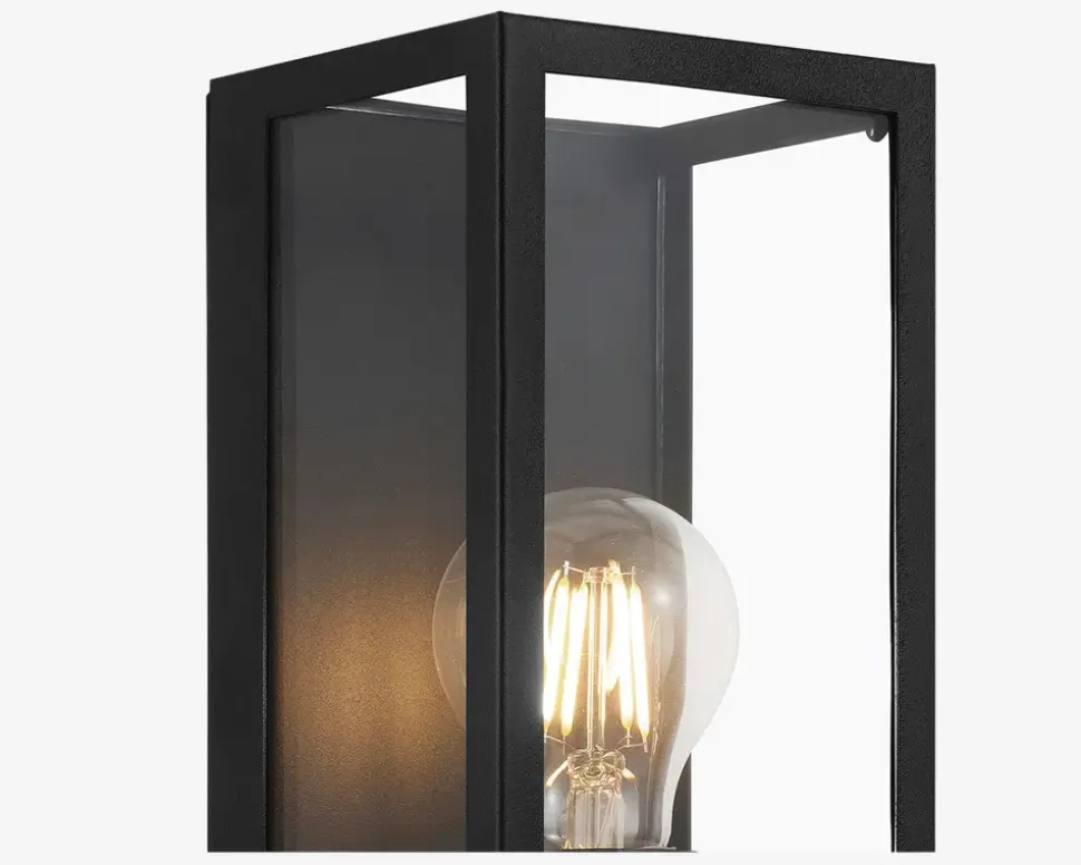 Amezola Væglampe 1 Sort H.26cm