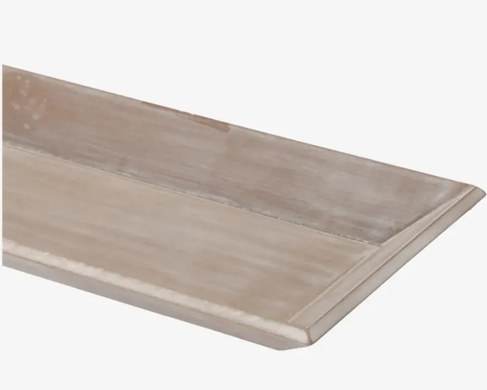 Bakke Grå Træ 40x20,5 cm