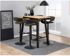 Barstol i moderne design grå
