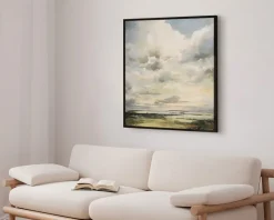 Billede Cloudy day 90x90 cm