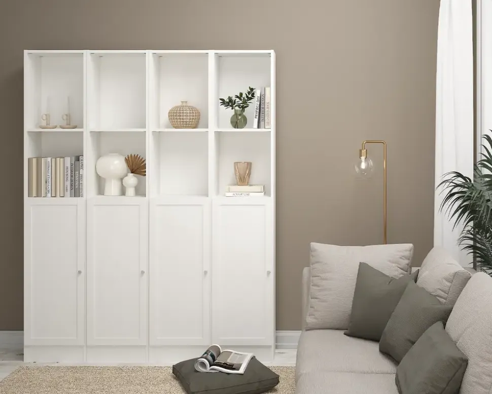 Bogreol Basic Hvid
