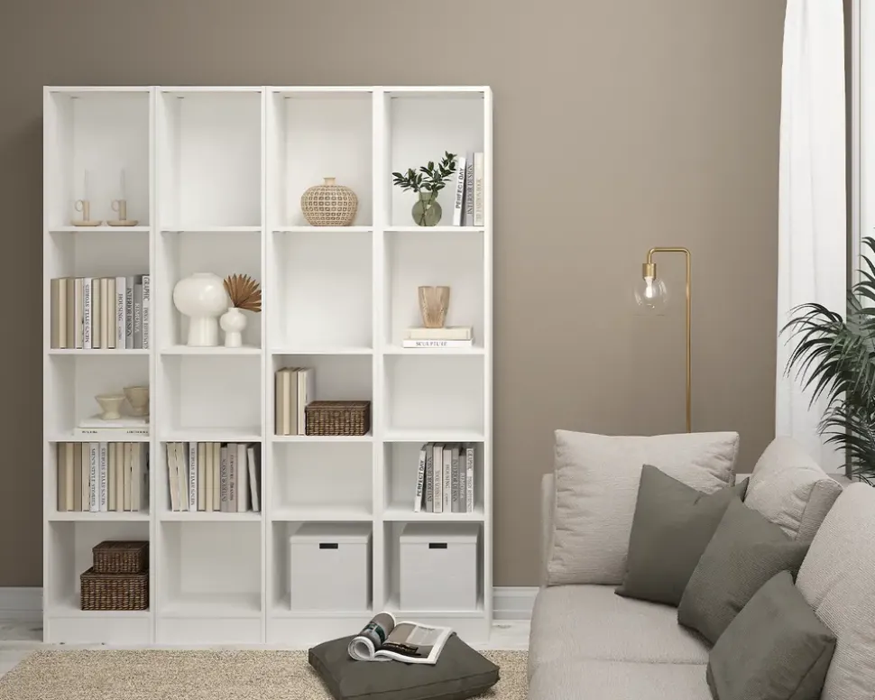 Bogreol Basic Hvid