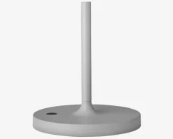 Bordlampe Baroni Move grå H. 22 cm