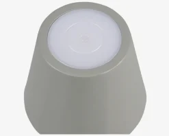 Bordlampe Diaz grå H.21 cm