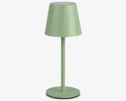 Bordlampe Diaz pistacie grøn H.21 cm