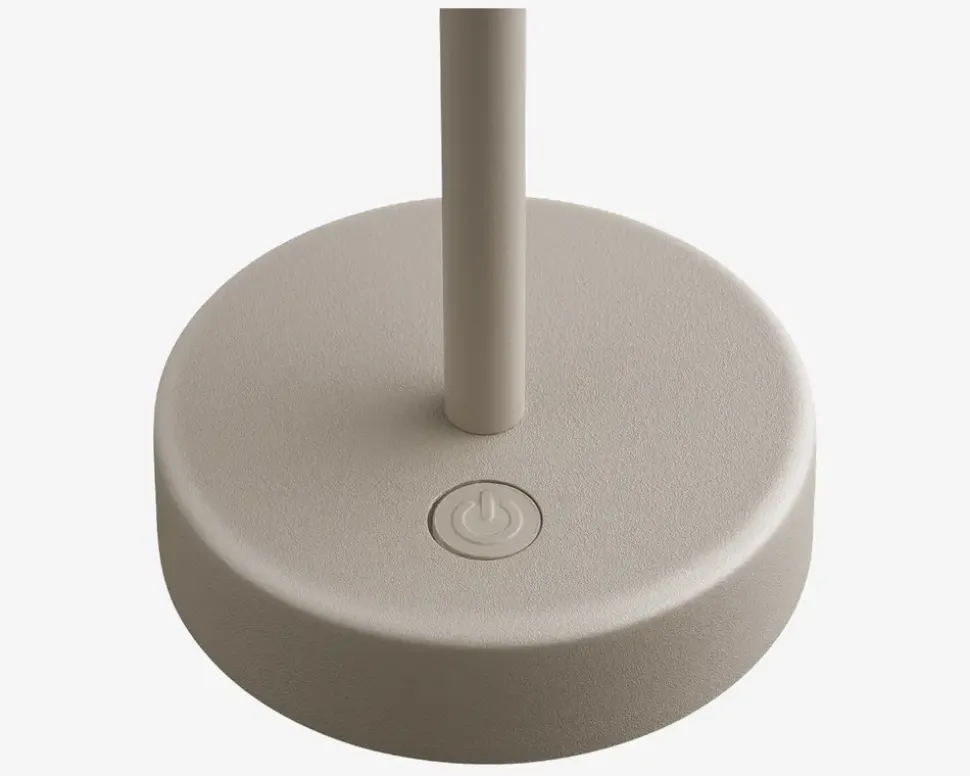 Bordlampe Ellen batteri beige