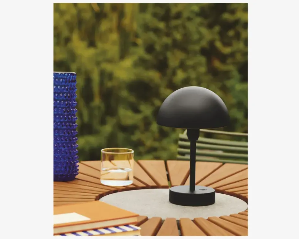 Bordlampe Ellen batteri sort