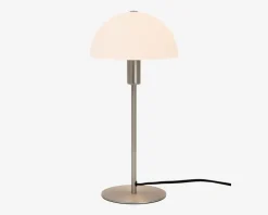 Bordlampe Ellen Opal/stål H.41,5 cm