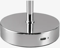 Bordlampe Jeff krom H.30 cm