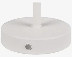 Bordlampe Jeff mat hvid H.30 cm