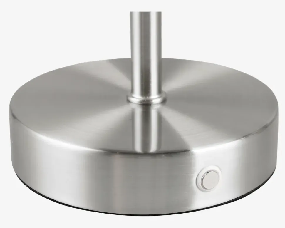 Bordlampe Jeff nikkel H.30 cm