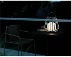 Bordlampe Jim To-Go Grå Ø.28 cm