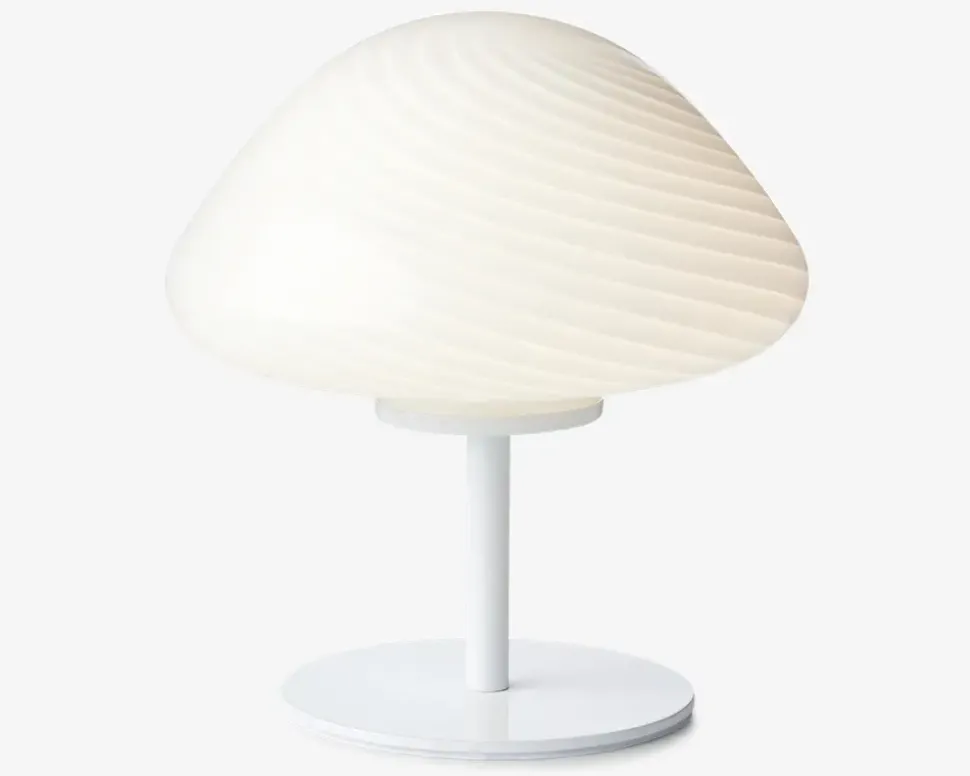 Bordlampe Mini Mus opal H.17 cm