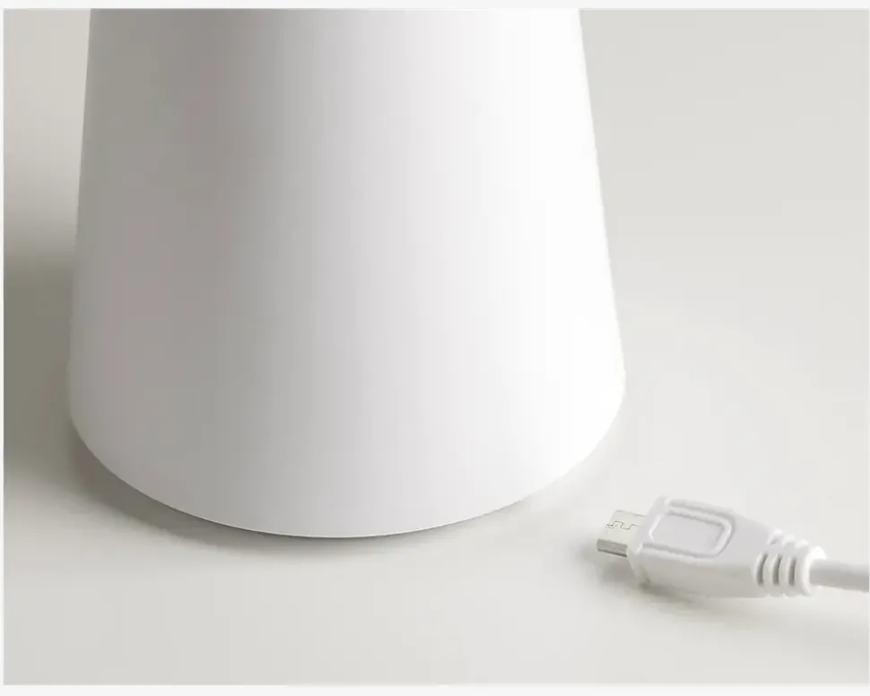Bordlampe Move Me hvid LED H.21,5 cm