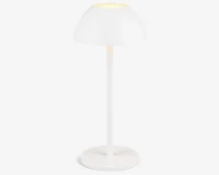 Bordlampe Ricardo mat hvid H.30 cm