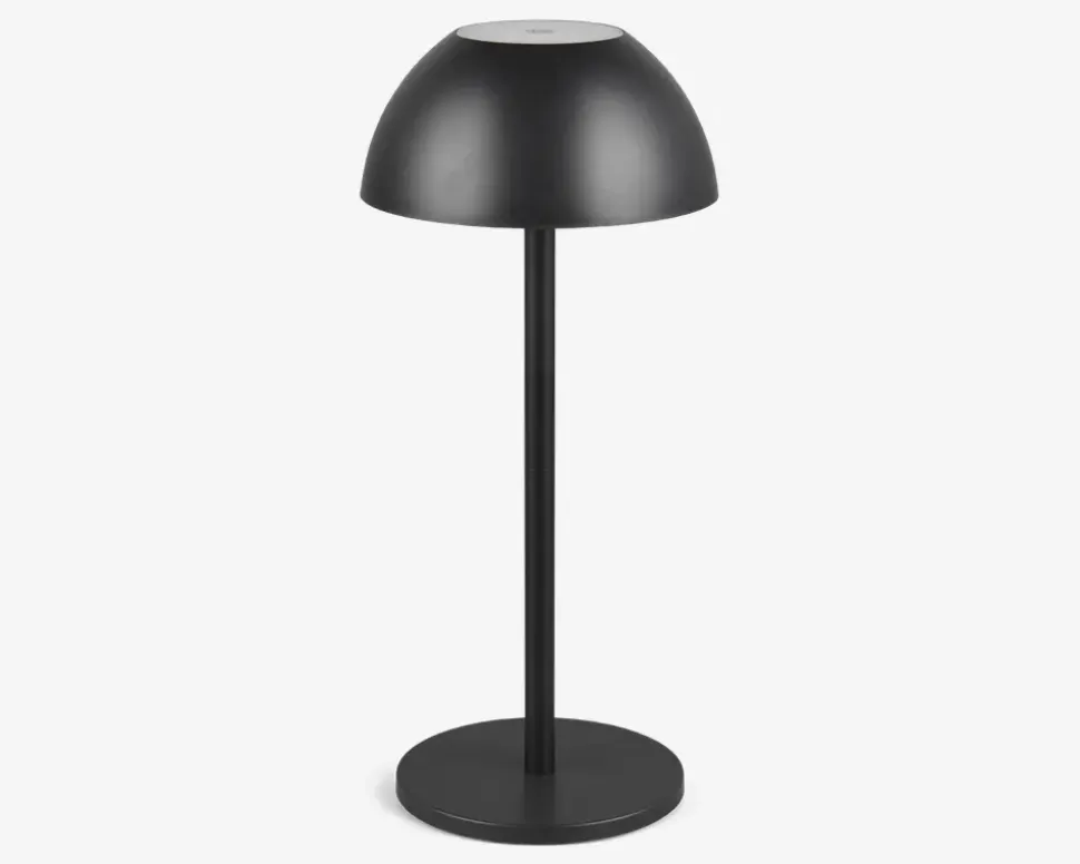 Bordlampe Ricardo mat sort H.30 cm