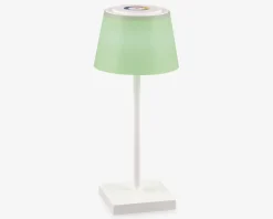 Bordlampe Sanchez mat hvid H.30 cm
