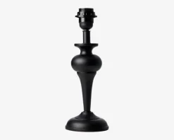 Bordlampe Silke sort H.32,5cm