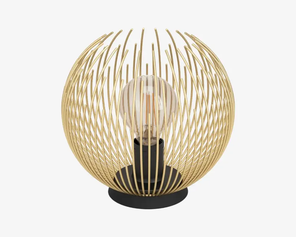 Bordlampe Venezuela Guld Ø.23,5 cm