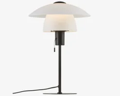 Bordlampe Verona Opal Hvid