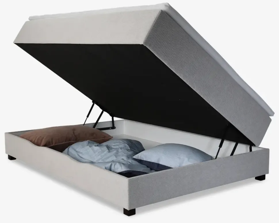 Boxmadras med magasin 140 x 200 cm