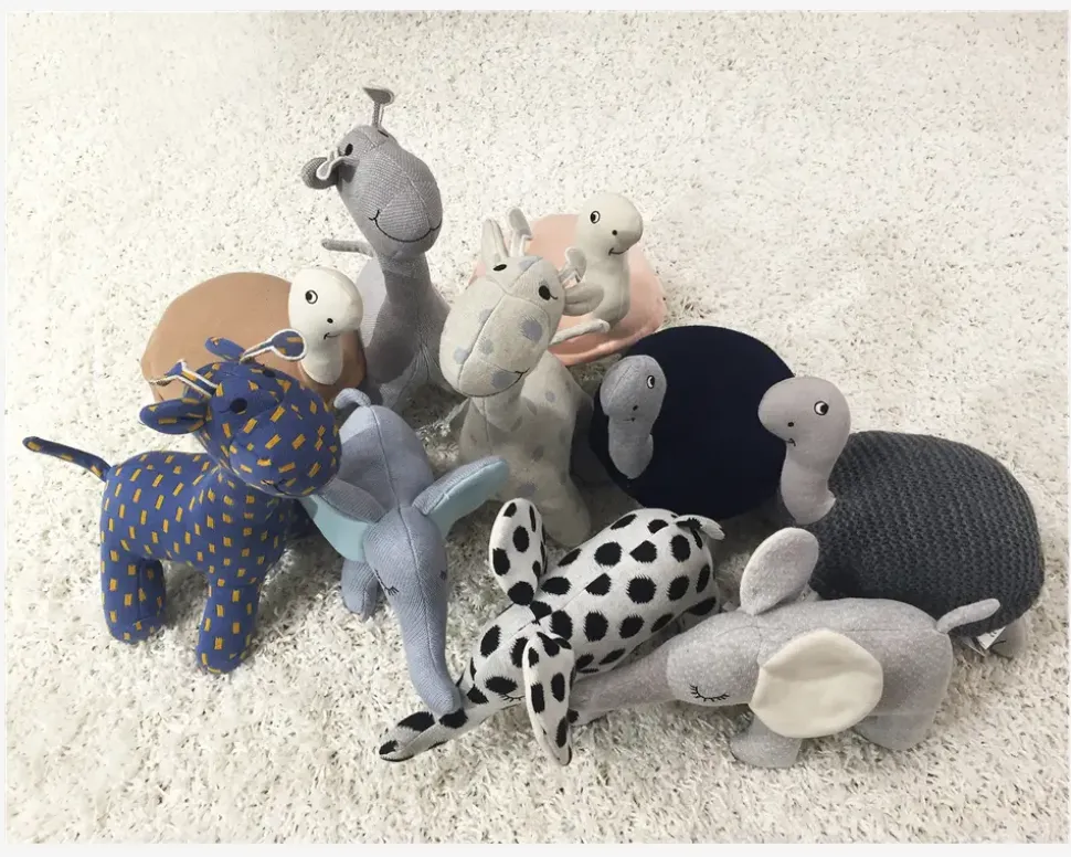 Børnepude Elefant Ass.