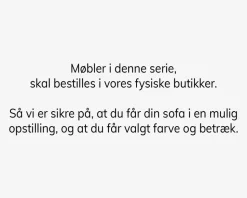 Choise Living Hjørnemodul m/Forkant Stofgr. 1