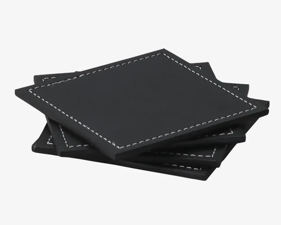 Coaster Sort PU 4 Stk. 10x10 cm