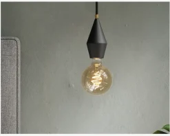 Deko Globepære Spiral Guldfarvet E27