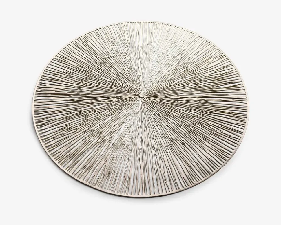 Dækkeserviet guld sol Ø.38 cm