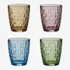 Farvede Glas Mosaic 4pk 34cl