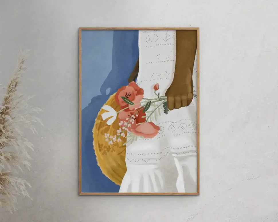 Feeling blue - Goed Blauw 30x40 cm