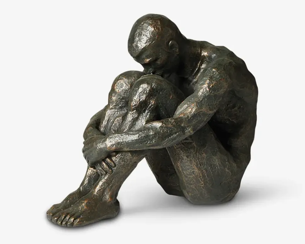 Figur Aya mand 40x23x34 cm
