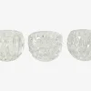 Fyrfadsstage Ass. Design Klar H.6 cm