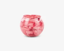 Fyrfadsstage votive blended small rød Ø.8 cm