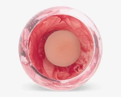 Fyrfadsstage votive blended small rød Ø.8 cm