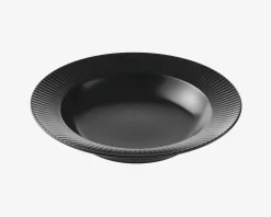 Groovy Suppe Tallerken Sort Ø23 cm