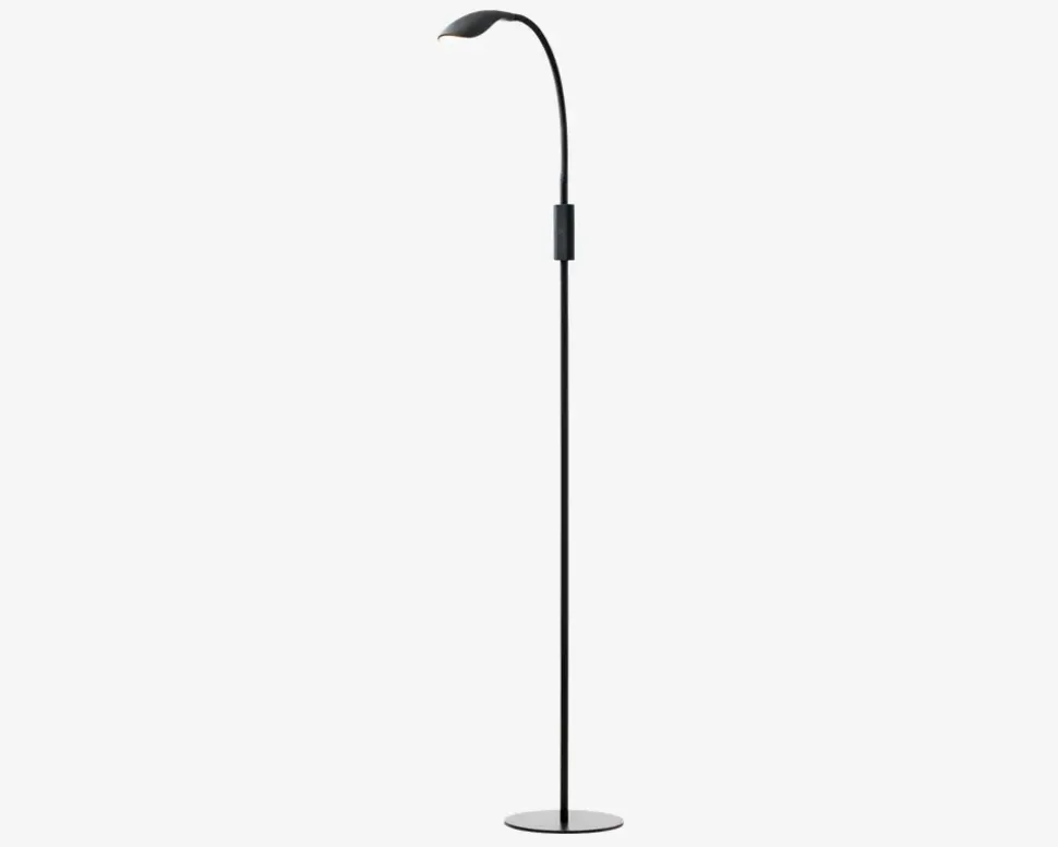 Gulvlampe Mamba med lysdæmper H.150 cm