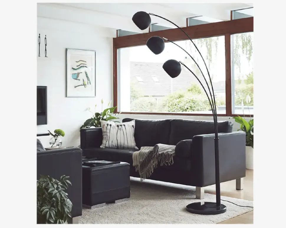 Gulvlampe Nice Trio H.178 cm