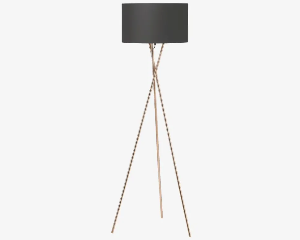 Gulvlampe Uptown Kobber/Sort H.157 cm
