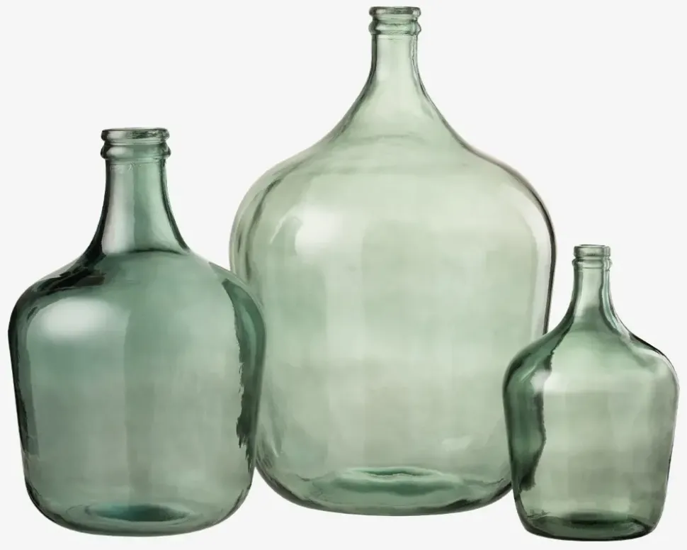 Gulvvase Carafe Large Grøn H. 56 cm