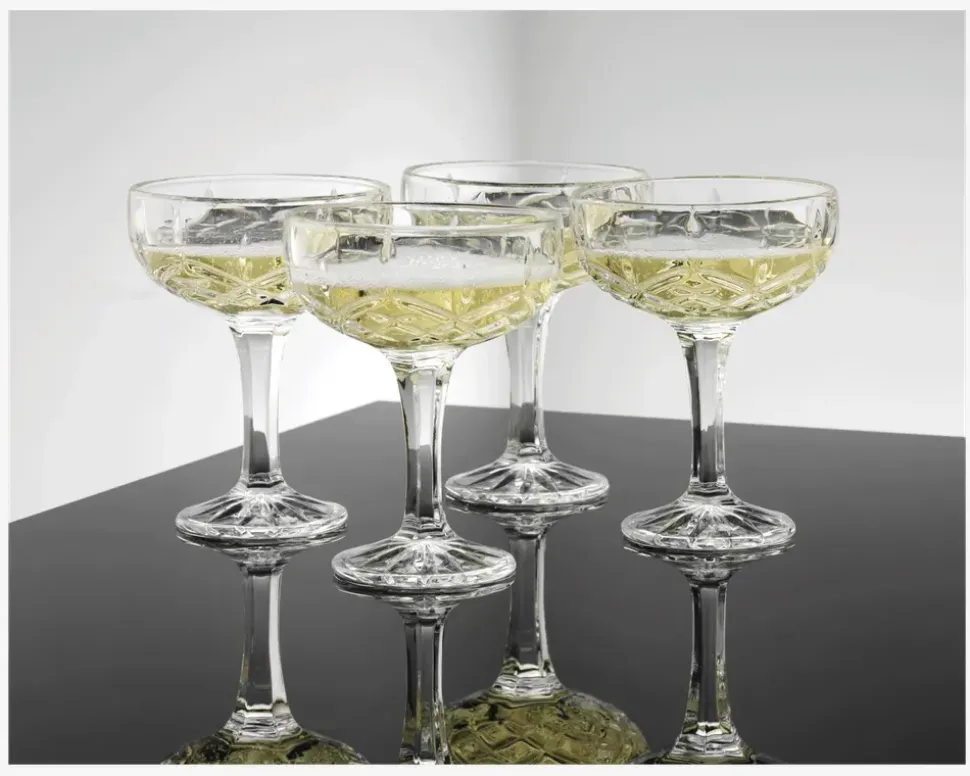 Harvey Champagne Skål 4 Stk.