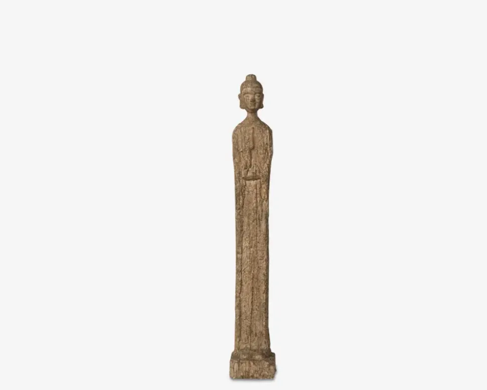 Høj buddha polyresin H.60 cm