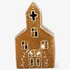 Honningkagekirke til lys H.16 cm