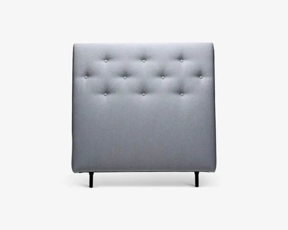 Hovedgavl Milan B. 120 cm grå