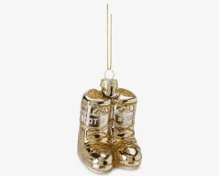 Juleornament moon boots ass H.6 cm
