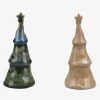 Juletræ Ass. Grøn/Brun H.9cm