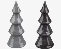 Juletræ Ass. Grå/Sort H.15,2cm