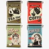Kaffedåse retro ass H.18 cm