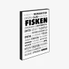 Klods Fisken 15x21 cm